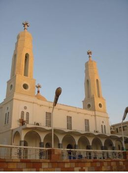 الكنسية الارتودكسية في الخرطوم  (صورة بريان هندرسون)