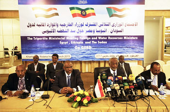 الجولة الخامسة بالخرطوم من مباحثات السودان ومصر وإثيوبيا حول مشروع سد النهضة ـ الثلاثاء 3 مارس 2015