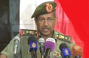 رئيس هيئة العمليات المشتركة السودانية الفريق ركن عماد الدين عدوي