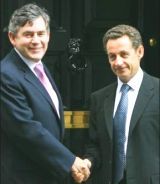 Brown and Sarkozy