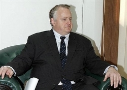 US special envoy for Sudan Richard Williamson is seen in Khartoum in February 2008 (AFP)