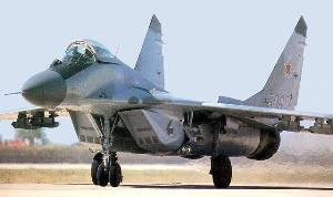 Russian MIG-29 fighter Jet