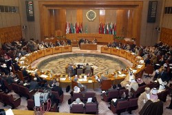 Arab League foreign ministers' meeting in Cairo, Egypt