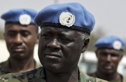 General Martin Luther Agwai, overall commander of the United Nations-African Union Mission in Darfur (UNAMID) (Reuters)
