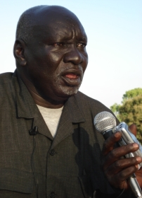 Lakes State Governor Daniel Akot (photo M. Mayom)