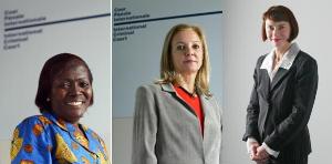 ICC Pre-Trial Chamber I Judges; Akua Kuenyehia (L), Sylvia Steiner (C), Anita Usacka (R) (ICC Website)