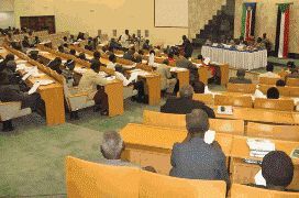 Southern Sudan Legislative Assembly in Juba