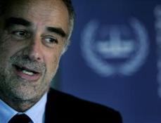 The International Criminal Court prosecutor Luis Moreno-Ocampo