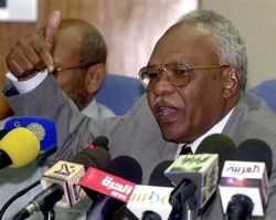 Sudan finance and national economy minister Awad Al-Jaz