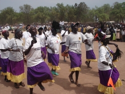 Gol Meen women group celebrate World AIDs Day in Rumbek Photo by Manyang Mayom (ST)