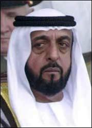 President of United Arab Emirates (UAE) Khalifa bin Zayed