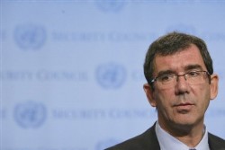 French Ambassador to the United Nations, Jean-Maurice Ripert (AP)
