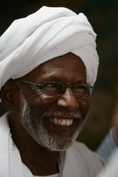 Islamist opposition leader Hassan al-Turabi (Reuters)