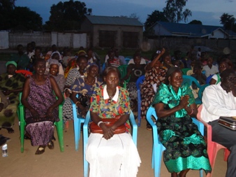 Women supporting UDF at a rally in Munuki Payam of Juba, May 22, 2009 (photo ST- I. Vuni)