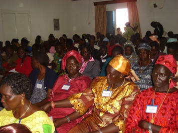 A women's conference in Juba on May 27, 2009