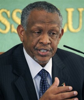 Sudanese presidential advisor Nafi Ali Nafi (AP)