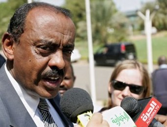 Sudanese foreign ministry spokesperson Ali Al-Sadiq (Al-Jazeera TV)
