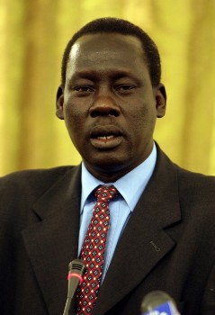 Sudanese Foreign Minister Deng Alor (AFP)