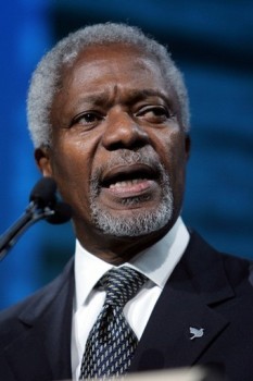 Former UN Secretary General Kofi Annan (AFP)