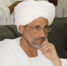 Sudan presidential adviser Ghazi Salah Al-Deen(Sudan TV)