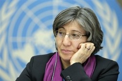 Sima Samar, special Rapporteur on the situation of human rights in the Sudan (AP)