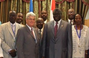 Belgium Ambassador pays visit to South Sudan office in Egypt