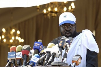 First Vice President and Chairman of the Sudan People's Liberation Movement (SPLM) Salva Kiir (Reuters)