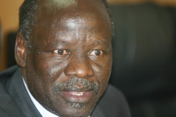 SPLM-DC Chairman Dr. Lam Akol (photo by M. Mayom)