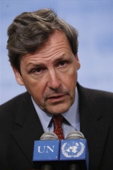 Alain Le Roy, the United Nation's under-secretary-general for peacekeeping operations (AP)