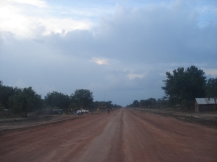 Road construction has begun to link the capital of Lakes state to Maper in Rumbek North County (photo M. Mayom)