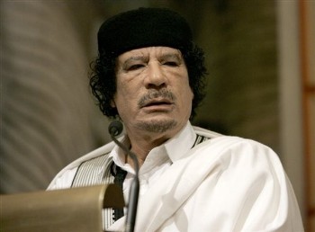 Libyan leader Muammar Gaddafi (AP)