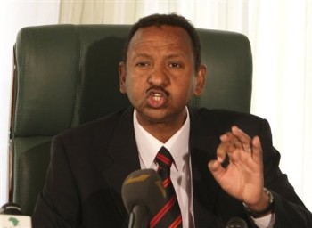 Advisor to Sudanese President Omar Al-Bashir, Mustafa Osman Ismail (AP)