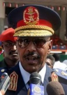 Sudanese Minister of Defense Abdel-Rahim Ahmed Hussein