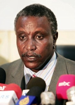 Yasir Arman, joint secretary general of the Sudan People's Liberation Movement (SPLM) (AFP)