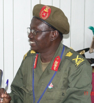 SPLA spokesman, Major General Kuol Deim Kuol (splamilitary.net)