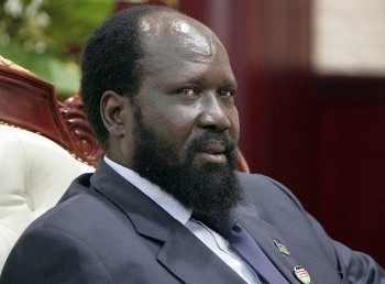 Sudan's First Vice President Salva Kiir (AFP)