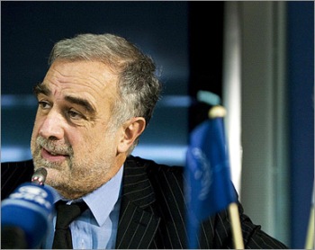 Luis Moreno Ocampo, Prosecutor of the International Criminal Court (Getty Images)