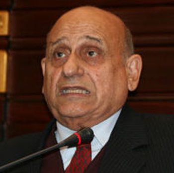 Former Egyptian Foreign Minister and member of the AU high level panel on Darfur (AUPD) Ahmed Maher El Sayed