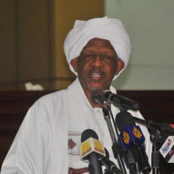 Sudanese presidential adviser Nafie Ali Nafie (Al-Raed newspaper)