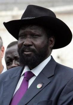 First Vice President of Sudan, President of Southern Sudan and Chairman of the SPLM, General Salva Kiir Mayardit