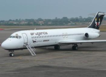 Air Uganda plane