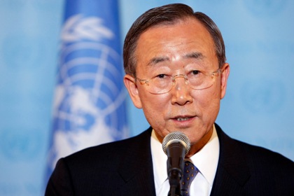 UN chief Ban Ki-moon
