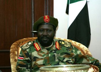 Gen. Salva Kiir Mayadrit, Sudan's FVP and President of S. Sudan government