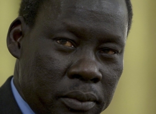 Sudanese foreign minister Deng Alor