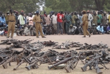 Arms collected in Rumbek (file)
