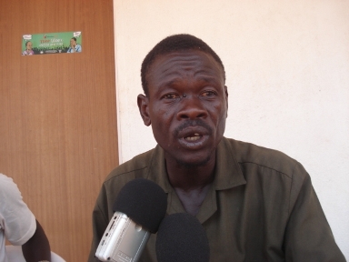 Moses Ater Manyiel, independent candidate in Wulu Payam