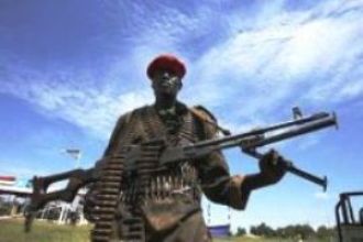 A soldier of SPLA