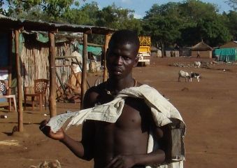 James Deng Dimo beaten in Mapel by SPLA Soilders (ST)