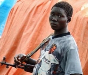 A young fighter of the Lord's Resistance Army (LRA), 2006.