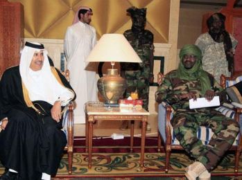 Khalil Ibrahim received by Qatari Prime Minister in Doha on  Feb 11, 2009